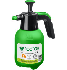 РОСТОК РП-1, 1 л, ручной, колба из полиэтилена, помповый опрыскиватель (425071)