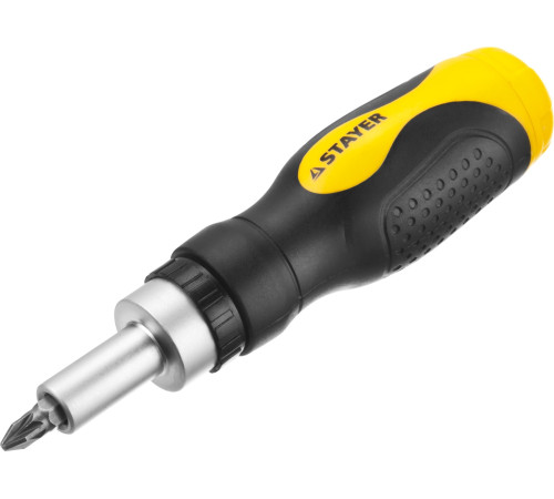 STAYER Compact-46, 46 предм., реверсивная отвертка с насадками (25084-H46) купить  в Сочи