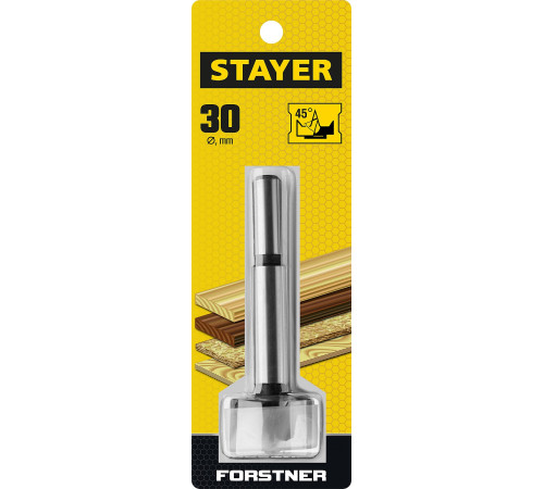 STAYER Forstner, 30 мм, ДСП, cверло Форстнера по дереву (29985-30) купить в Сочи STAYER Forstner, 30 мм, ДСП, cверло Форстнера по дереву (29985-30) купить в Сочи