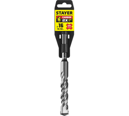 STAYER 16 x 160 мм, SDS-plus бур, Professional (2930-160-16) купить в Сочи STAYER 16 x 160 мм, SDS-plus бур, Professional (2930-160-16) купить в Сочи