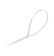 ЗУБР КС-Б1, 1.8 x 100 мм, нейлон РА66, 100 шт, белые, кабельные стяжки, Профессионал (309010-18-100)