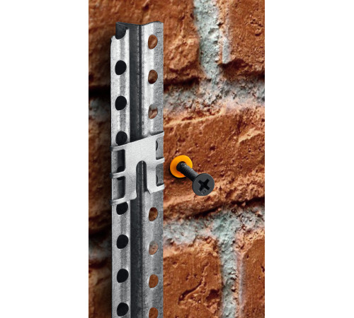 ЗУБР КРЕММЕР-50, 50 шт, крепление для установки маячковых профилей (30950-50) купить  в Сочи