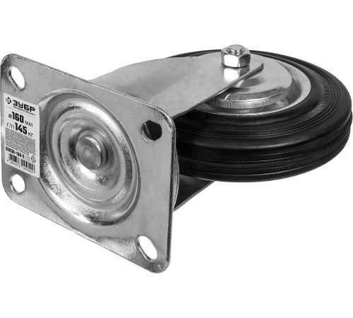 ЗУБР d 160 мм, г/п 145 кг, игольчатый подшипник, резина/металл, поворотное колесо, Профессионал (30936-160-S) купить  в Сочи