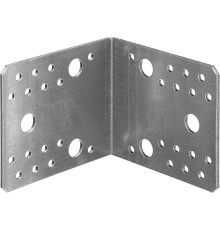 ЗУБР УК-2.5, 90 x 105 x 105 x 2.5 мм, цинк, крепежный уголок (31012-105)