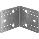 ЗУБР УК-2.5, 90 x 105 x 105 x 2.5 мм, цинк, крепежный уголок (31012-105) купить  в Сочи