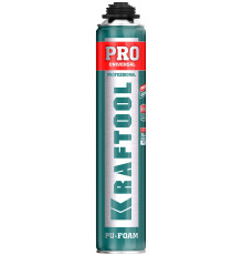 KRAFTOOL PRO, 750 мл, пистолетная, всесезонная, SVS, не залипающий клапан, выход до 45 л, монтажная пена (41182)