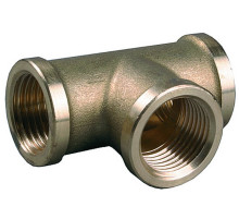 GENERAL FITTINGS внутренняя резьба 1″, латунь, тройник (51055-1)