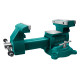 KRAFTOOL Reversible 140 мм, расход 273 мм, Слесарные тиски (32705-140) купить в Сочи