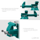 KRAFTOOL Reversible 140 мм, расход 273 мм, Слесарные тиски (32705-140) купить в Сочи