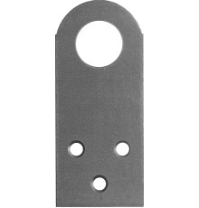 ЗУБР ПР-2.0, 90 x 40 x 2 мм, прямая проушина для навесных замков (31038-90)