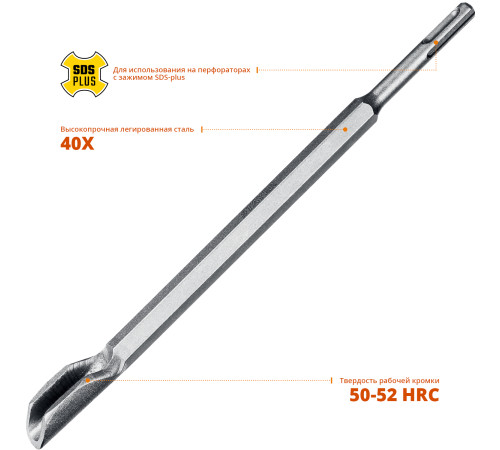 STAYER Gorilla Force, 22 х 250 мм, SDS-Plus, зубило-штробер, Professional (29357-22-250) купить в Сочи STAYER Gorilla Force, 22 х 250 мм, SDS-Plus, зубило-штробер, Professional (29357-22-250) купить в Сочи