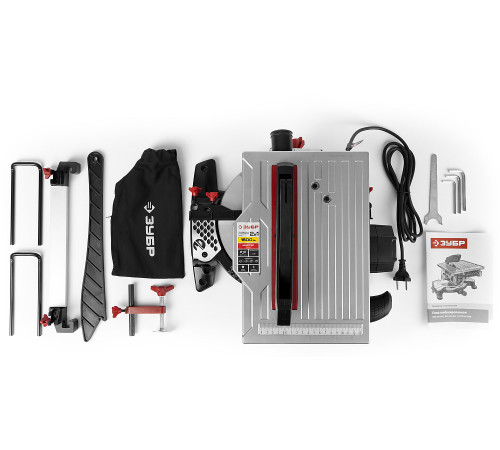 ЗУБР Ø 210, 1500 Вт, пила торцовочная комбинированная (ЗПТК-210-1500) купить  в Сочи