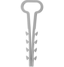 ЗУБР ДХ-П, 14 мм, нейлон, 100 шт, дюбель-хомут для плоского кабеля (30912-14)