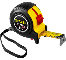 STAYER Stabil, 5 м х 25 мм, рулетка, Professional (34131-05-25)