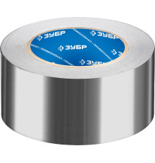 ЗУБР 50 мм, 50 м, 60 гр/м2, самоклеящаяся алюминиевая лента, Профессионал (12262-50-50)