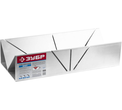 ЗУБР ПСА-132, 132 х 132 мм, высокоточное алюминиевое стусло для больших потолочных плинтусов (15377) купить  в Сочи