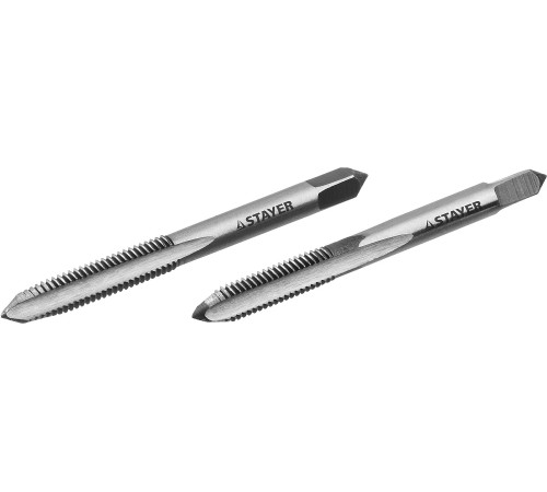 STAYER M5 х 0.8, 2 шт, комплект метчиков (28025-05-0.8-H2) купить  в Сочи