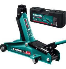 KRAFTOOL RIGID, 130 - 375 мм, подкатной домкрат с увеличенным подъемом (43452-2-K)