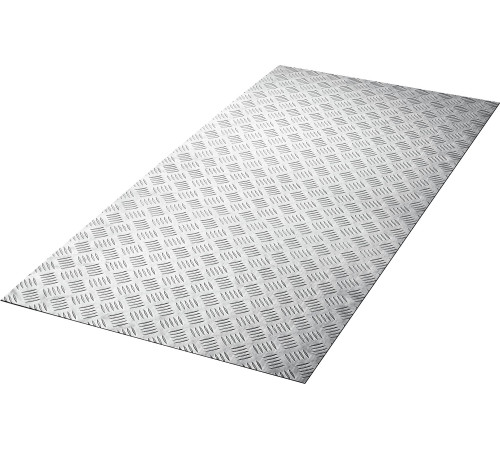 ЗУБР Квинтет, 600 х 1200 х 1.5 мм, алюминиевый рифленый лист, Профессионал (53830) купить  в Сочи