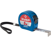 ЗУБР Alu+, 5 м х 19 мм, ударопрочная рулетка, Профессионал (34058-05-19)