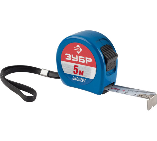 ЗУБР Alu+, 5 м х 19 мм, ударопрочная рулетка, Профессионал (34058-05-19) купить  в Сочи