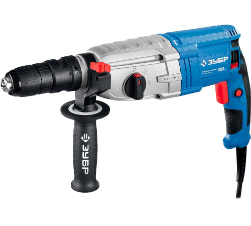 ЗУБР 28 мм, 800 Вт, перфоратор SDS Plus + БЗП, Профессионал (ЗП-28-800 КМ) купить  в Сочи
