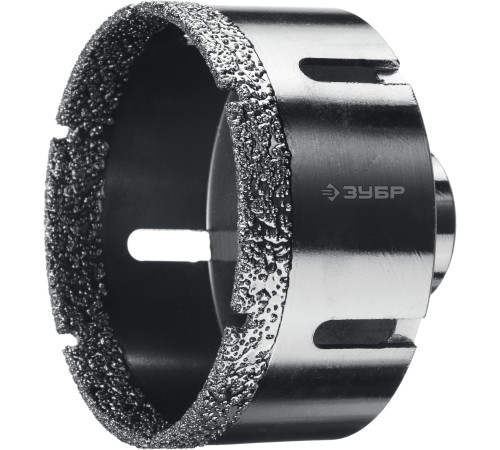 ЗУБР АВК, d 80 мм, (М14, 15 мм кромка), вакуумная алмазная коронка, Профессионал (29865-80) купить  в Сочи