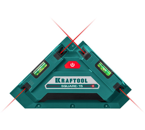 KRAFTOOL Square-15, лазерный угольник для кафеля (34705) купить  в Сочи