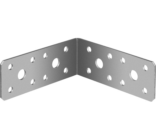 ЗУБР УК-2.0, 35 x 90 x 90 x 2 мм, цинк, крепежный уголок (310126-35-090) купить  в Сочи