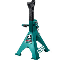 KRAFTOOL S-PIN, 3 т, 280 - 430 мм, усиленная страховочная подставка со штифтом (43465-3)