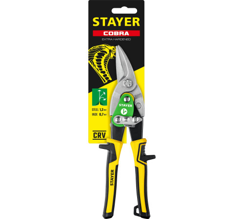 STAYER Cobra, 250 мм, правые ножницы по металлу (23055-R) купить  в Сочи