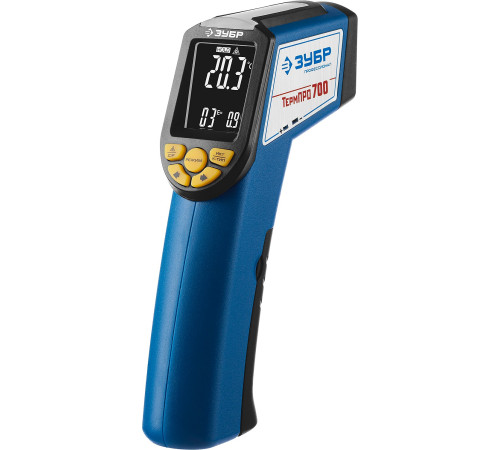ЗУБР ТермПро-700, -30° +650°С, инфракрасный пирометр, Профессионал (45721-650) купить  в Сочи