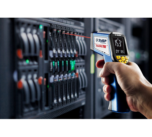 ЗУБР ТермПро-700, -30° +650°С, инфракрасный пирометр, Профессионал (45721-650) купить  в Сочи