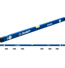 ЗУБР ПРО-М, 2000 мм, усиленный магнитный уровень, Профессионал (34589-200)