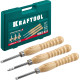 KRAFTOOL Precision-3, 3 предм., набор ручных резцов по дереву (18369) купить  в Сочи
