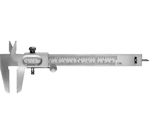 СИБИН 125 мм, стальной штангенциркуль (3443) купить  в Сочи