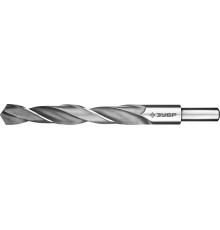 ЗУБР ПРОФ-В, 16.0 х 178 мм, сталь Р6М5, класс В, проточенный хвостовик, сверло по металлу, Профессионал (29621-16)