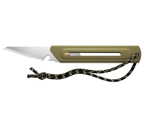 OLFA WORKS BK1 BUSHCRAFT KNIFE многоцелевой нож со сменным лезвием (OW-BK1-OD) купить  в Сочи