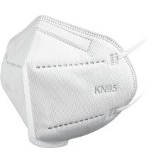 ЗУБР KN-95, класс защиты FFP2, 10 шт, фильтрующая полумаска (11165-2)