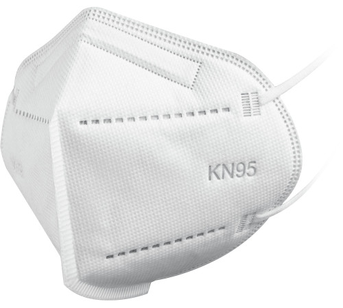 ЗУБР KN-95, класс защиты FFP2, 10 шт, фильтрующая полумаска (11165-2) купить  в Сочи
