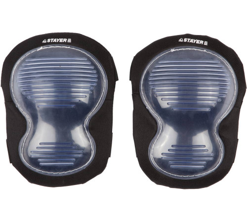 STAYER MASTER двойная пластиковая накладка, противоскользящая поверхность, наколенники защитные (11199) купить  в Сочи
