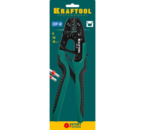 KRAFTOOL CP-2, 6 - 16 мм2, для втулочных наконечников, пресс-клещи (45461-2) купить в Сочи KRAFTOOL CP-2, 6 - 16 мм2, для втулочных наконечников, пресс-клещи (45461-2) купить в Сочи
