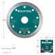KRAFTOOL ULTRA-THIN 115х1.2 мм ультратонкий алмазный диск (36685-115) купить в Сочи