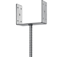 ЗУБР ОС-U, 151 x 120 x 60 мм, U-образное основание столба (310286-150)