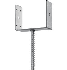 ЗУБР ОС-U, 151 x 120 x 60 мм, U-образное основание столба (310286-150)