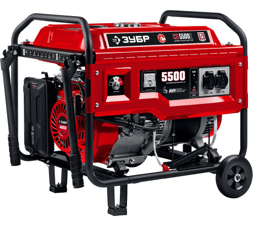 ЗУБР № 2 для генераторов мощностью свыше 4000 Вт, набор колес + рукоятка (НКР-2) купить  в Сочи