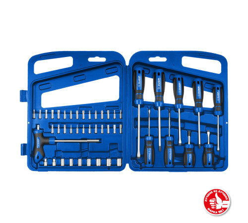 ЗУБР Профессионал 46 шт, набор отверток с насадками (25283-H46) купить  в Сочи