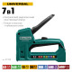 KRAFTOOL Universal, 7-в-1: 53 (A/10/JT21) 23GA (6 - 14 мм)/140 (G/11/57) 20GA (8 - 14 мм)/13/53F/36/500, универсальный легкий степлер (31524) купить в Сочи