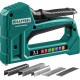 KRAFTOOL Universal, 7-в-1: 53 (A/10/JT21) 23GA (6 - 14 мм)/140 (G/11/57) 20GA (8 - 14 мм)/13/53F/36/500, универсальный легкий степлер (31524) купить в Сочи