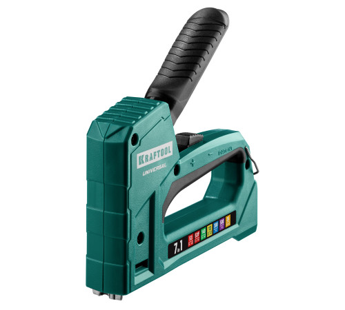 KRAFTOOL Universal, 7-в-1: 53 (A/10/JT21) 23GA (6 - 14 мм)/140 (G/11/57) 20GA (8 - 14 мм)/13/53F/36/500, универсальный легкий степлер (31524) купить в Сочи KRAFTOOL Universal, 7-в-1: 53 (A/10/JT21) 23GA (6 - 14 мм)/140 (G/11/57) 20GA (8 - 14 мм)/13/53F/36/500, универсальный легкий степлер (31524) купить в Сочи